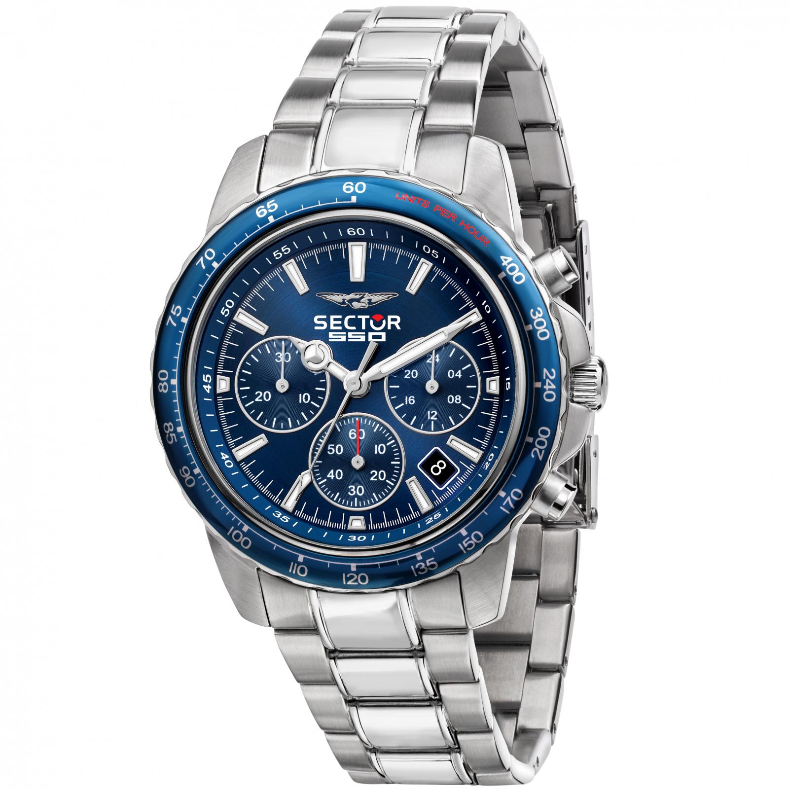 Ceas barbatesc Sector R3273993003 Quartz Argintiu