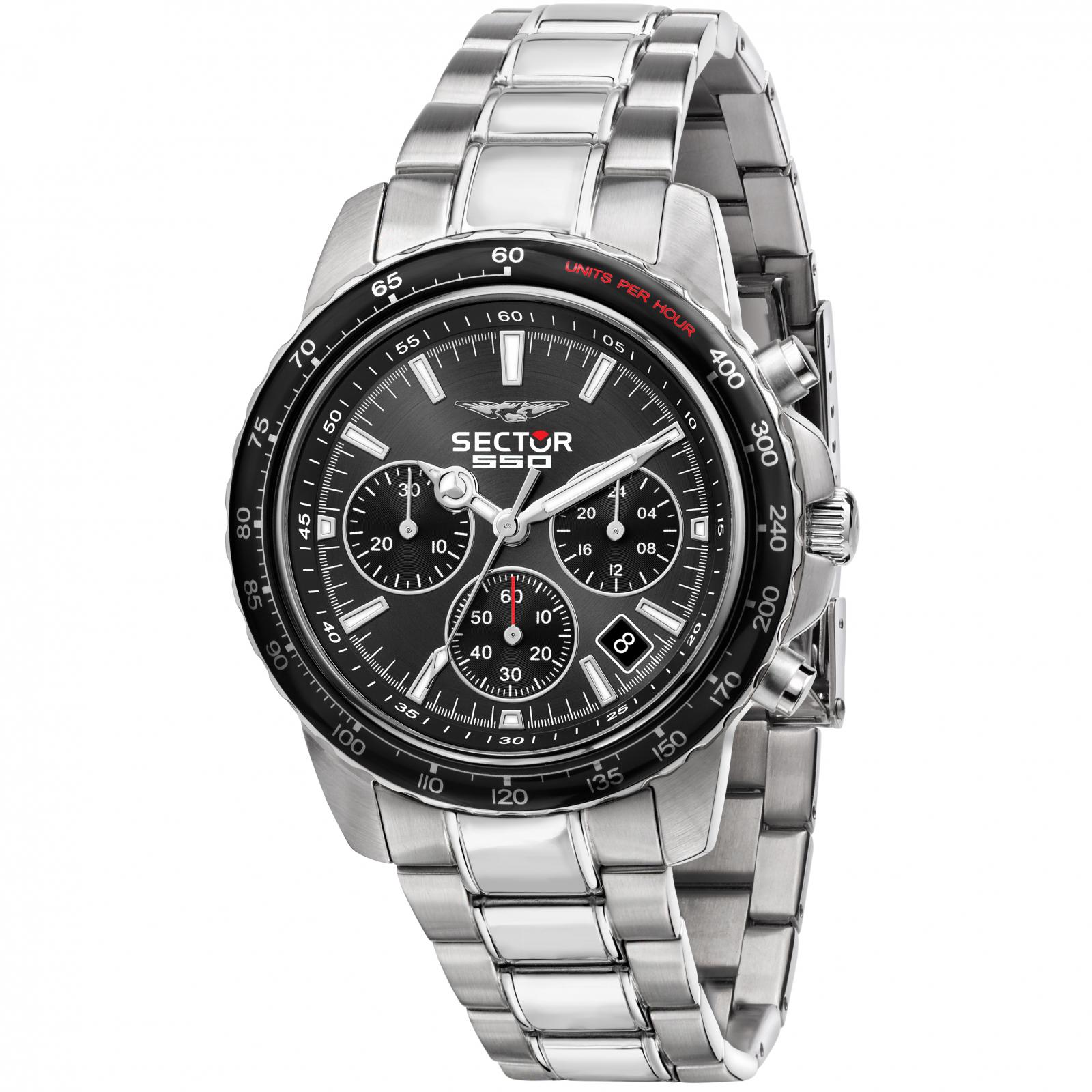 Ceas barbatesc Sector R3273993002 Quartz Argintiu