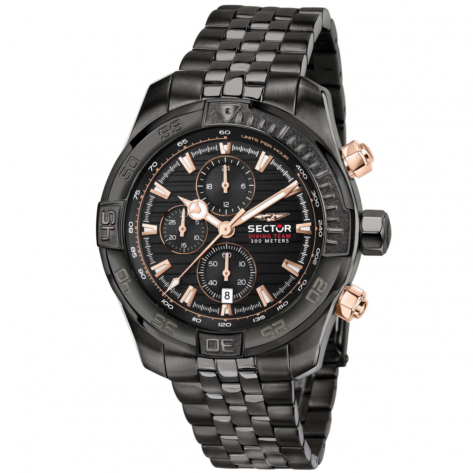 Ceas barbatesc Sector R3273635003 Quartz Negru