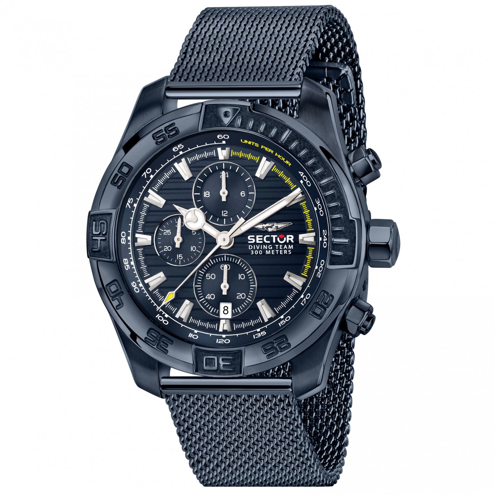 Ceas barbatesc Sector R3273635004 Quartz Albastru