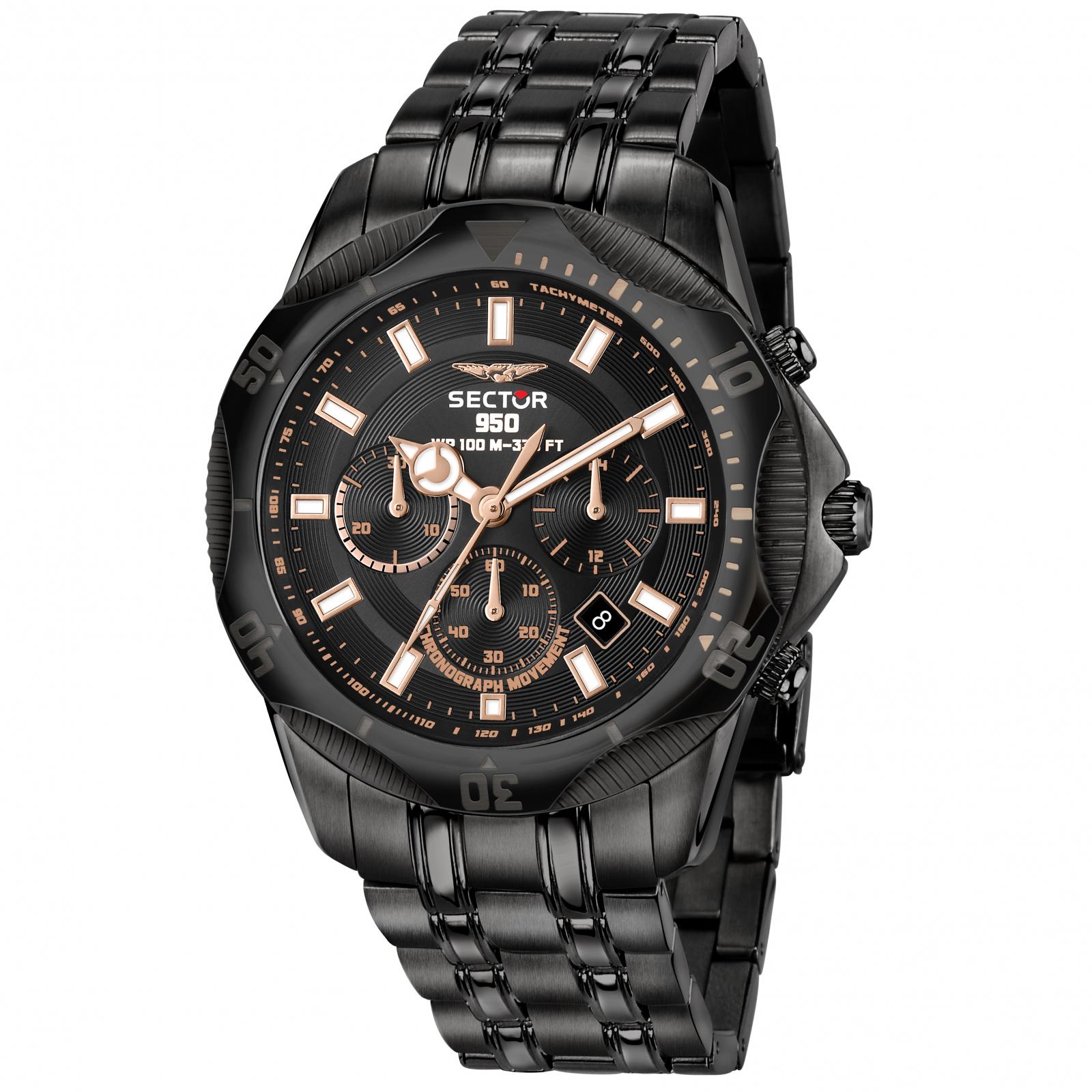 Ceas barbatesc Sector R3273981008 Quartz Negru