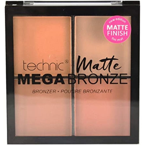 Pudra Bronzanta Technic Matte Mega Bronze, 4 nuante, 11.2 g
