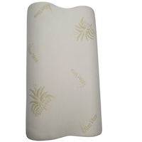 Perna Memory Ergonomica Aloe Vera DolceNotte, 72 x 42 x 12 cm, cu Husa Detasabila