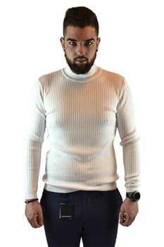 Maleta Elegance, Slim Fit Stripe, Alb, Alb Maleta Elegance, Slim Fit Stripe, Alb, Alb