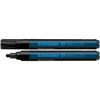 Marker cu vopsea Schneider 270, 1-3 mm, Negru Marker cu vopsea Schneider 270, 1-3 mm, Negru