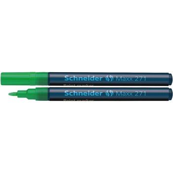 Marker cu vopsea Schneider 271, 1-2 mm, Verde