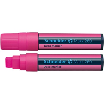 Marker cu creta lichida Deco Schneider 260, 5-15 mm, Roz Marker cu creta lichida Deco Schneider 260, 5-15 mm, Roz