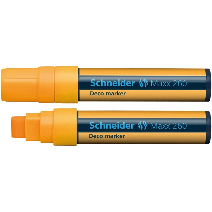 Schneider "Maxx 260" 5-15mm-es krétamarker, narancssárga