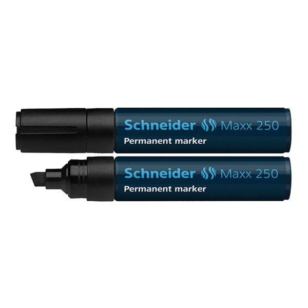 Marker Schneider 250, 2-7 mm, Negru