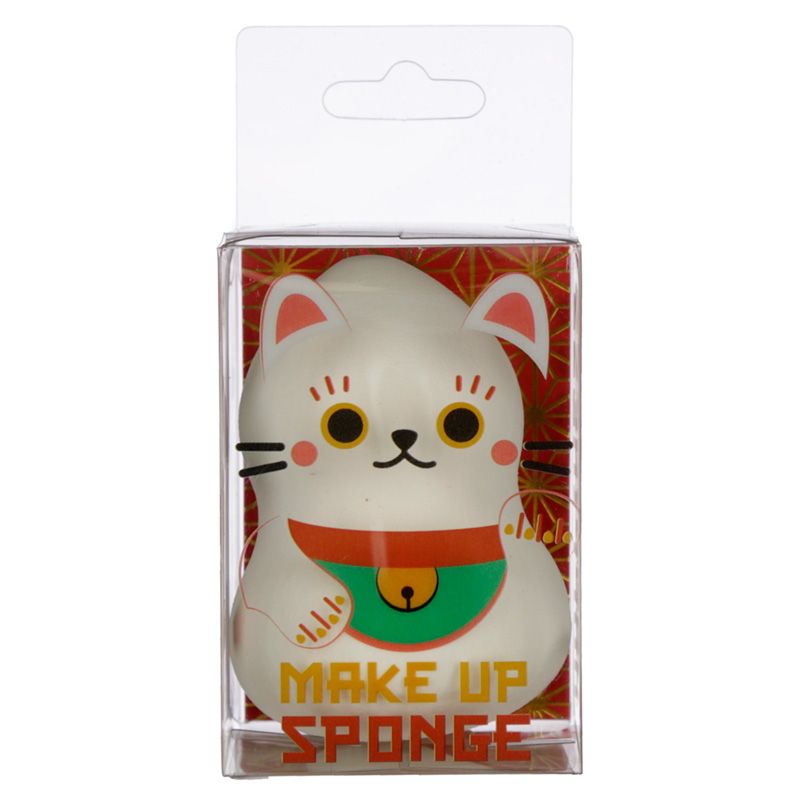 Buretel Machiaj Puckator Maneki Neko Lucky Cat White