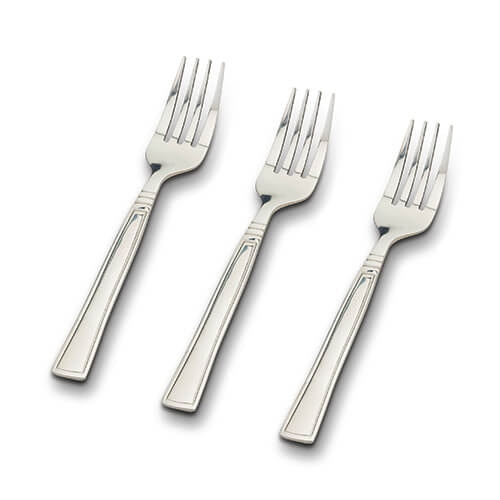 Set furculite pentru desert 3 piese din otel inoxidabil Acer NAVA NV 127 054