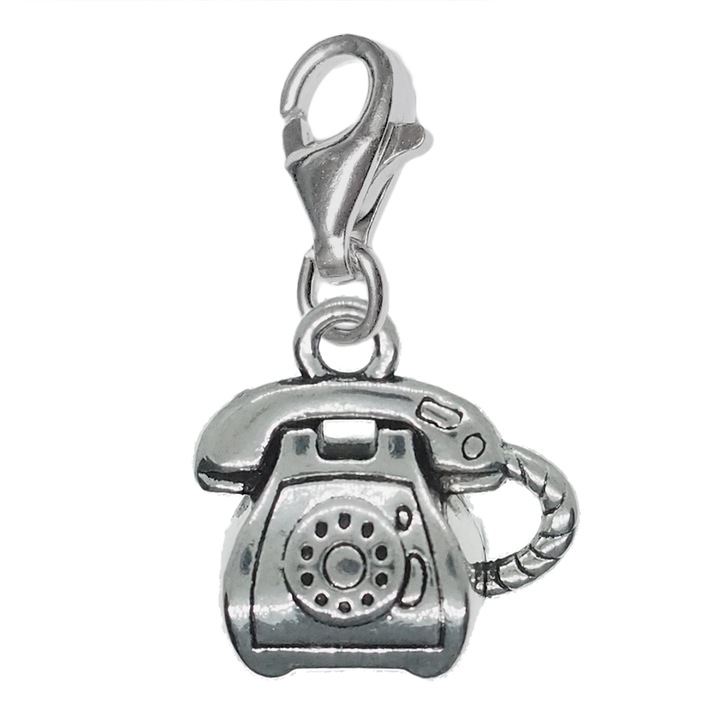 Pandantiv argint carabina Telefon fix 9619450 Dras