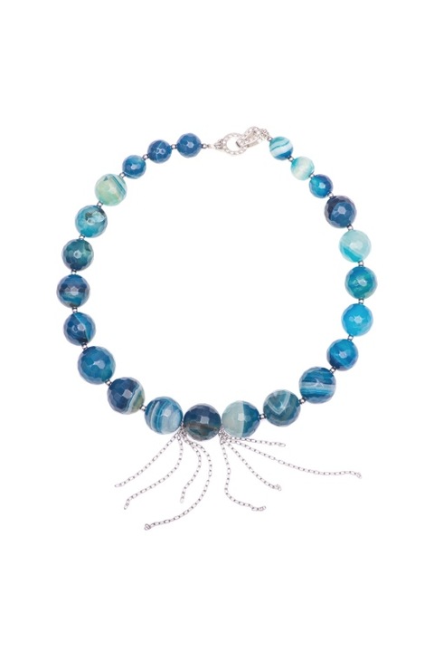 Colier Blue Ocean Serenity Quartz