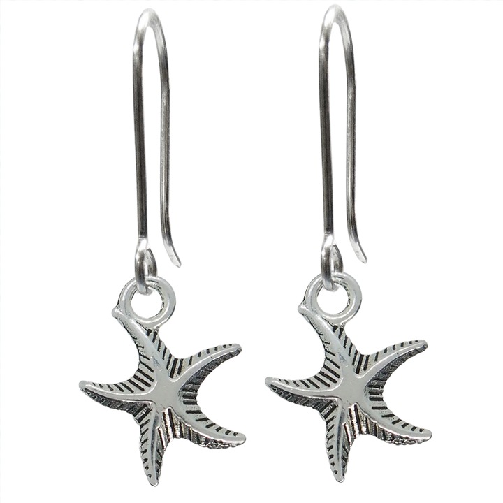 Cercei argint Stea mare 9887290 Dras