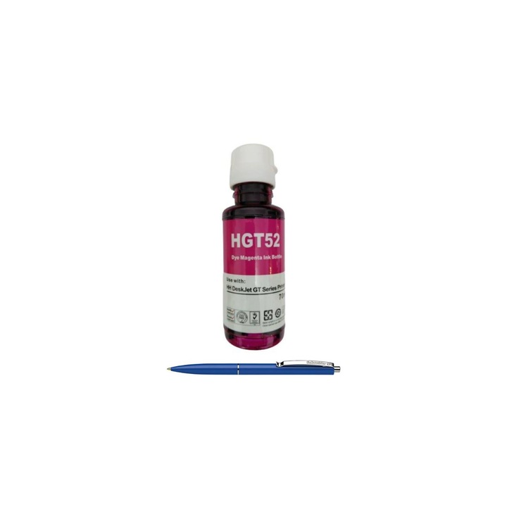 HP GT52 Magenta kompatibilis tintapalack, 8000 oldal, 70 ml, kicsomagolt AlphaChem és Schneider Pen