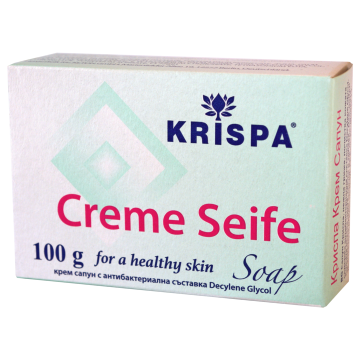 Сапун Krispa с антибактериална съставка, 100 гр