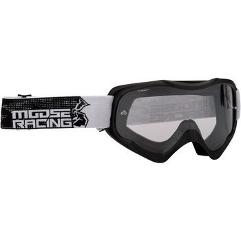 Ochelari atv/cross Moose Racing Qualifier Agroid culoare Negru/Alb Ochelari atv/cross Moose Racing Qualifier Agroid culoare Negru/Alb