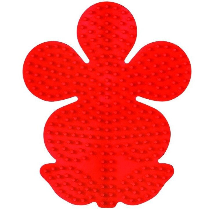 Planseta pentru margele Hama Midi FLOARE rosie