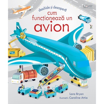 Cum functioneaza un avion, Usborne Cum functioneaza un avion, Usborne