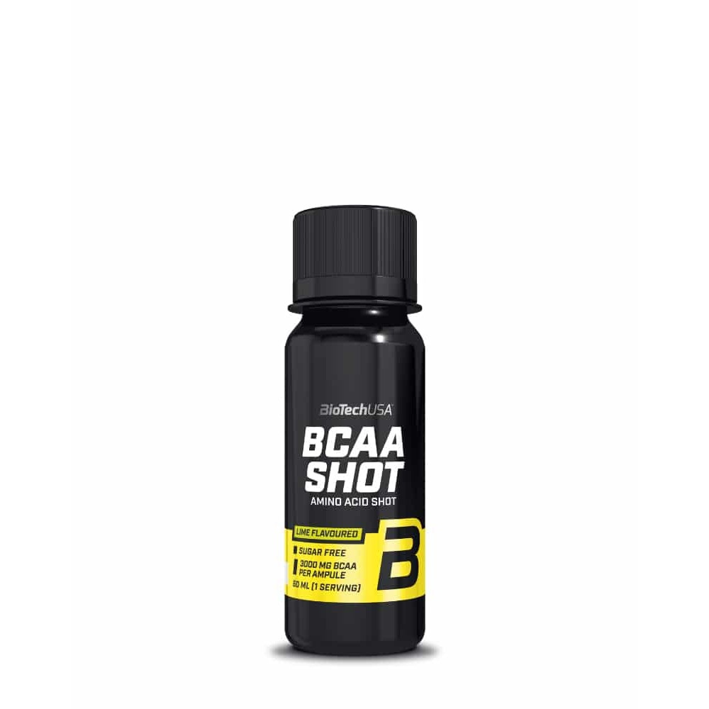 BioTech, supliment BCAA Shot, contine 60 ml, 1 servire