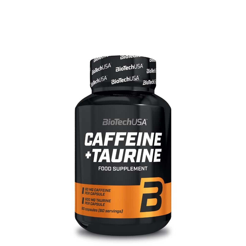 BioTech, supliment de Caffeine si Taurine, contine 60 capsule