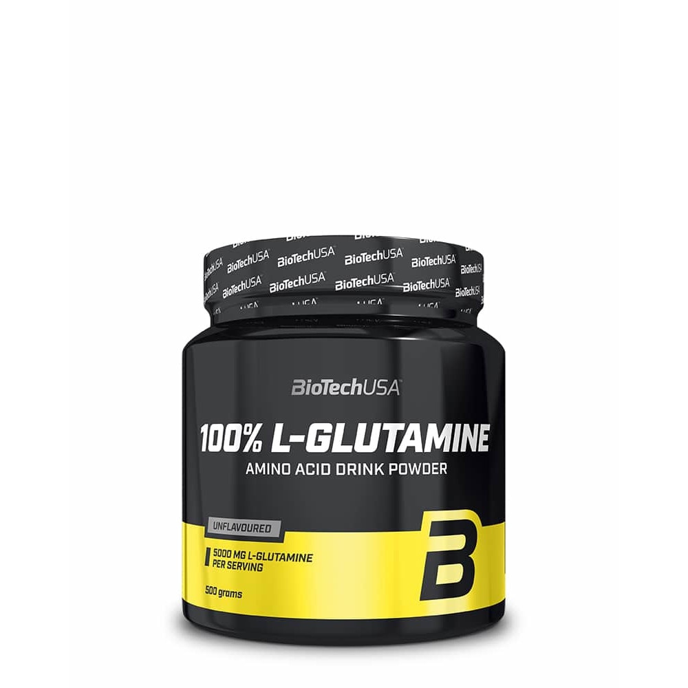 BioTech, supliment, L-Glutamine, pudra, 500 grame