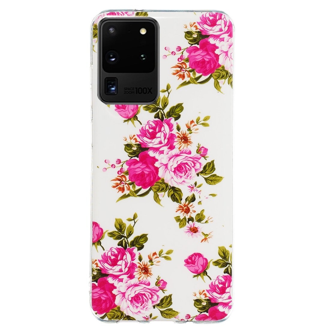 Husa silicon Samsung Galaxy S20 Ultra model Blooming Roses, Silicon, TPU Viceversa Multicolor