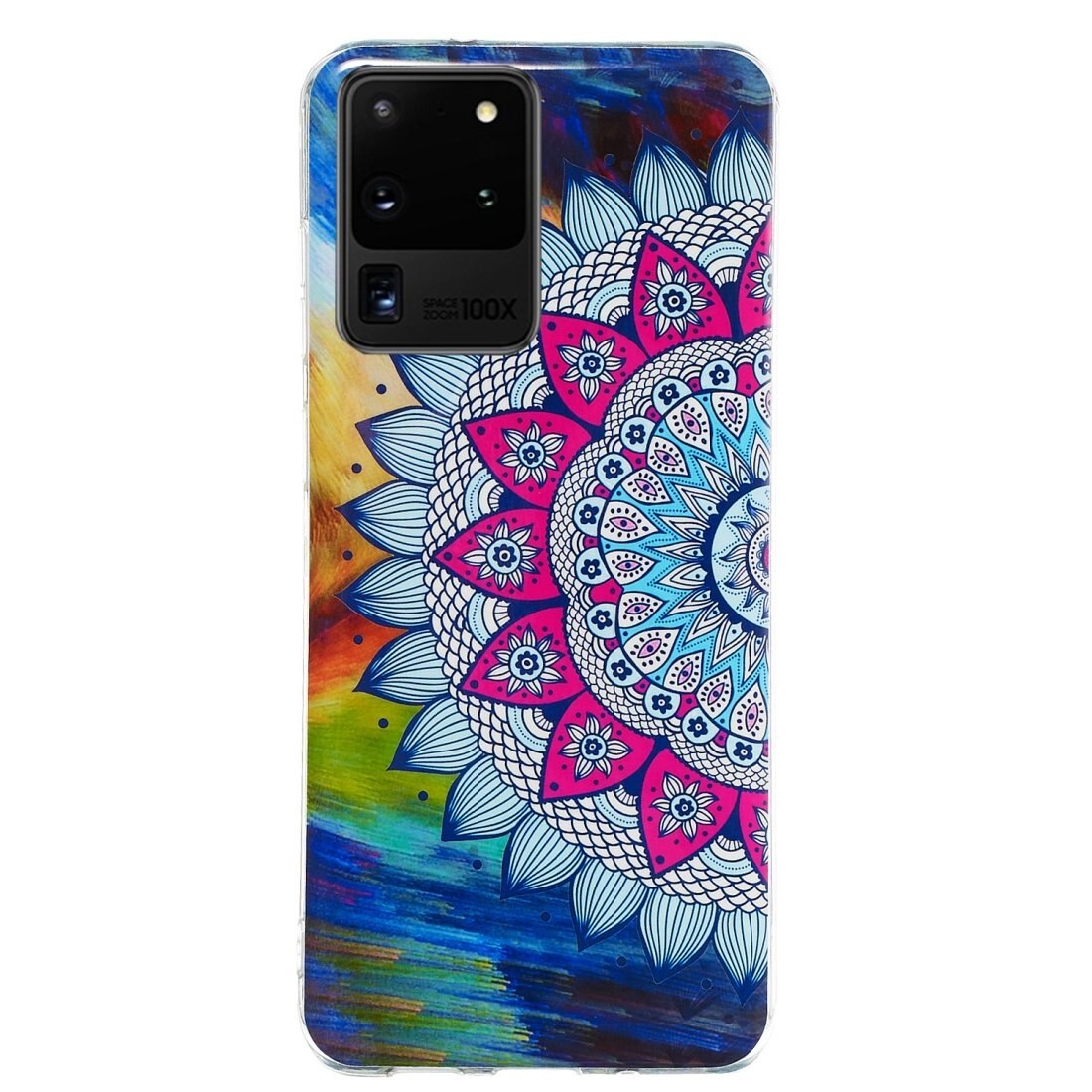 Husa silicon Samsung Galaxy S20 Ultra model Mandala, Silicon, TPU Viceversa Multicolor