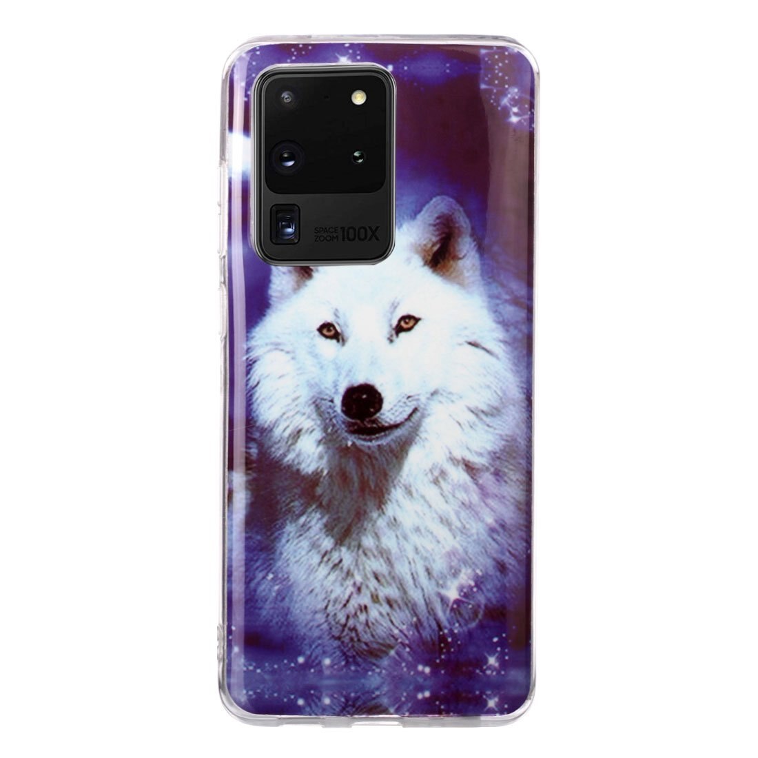Husa silicon Samsung Galaxy S20 Ultra model White Wolf, Silicon, TPU Viceversa Multicolor