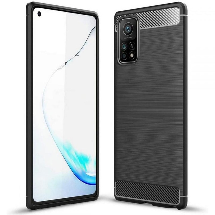 Tok TECH-PROTECT TPUCARBON Xiaomi Mi 10T / 10T Pro Black