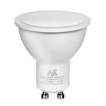 Bec LED GU10 5W Maclean Energy MCE435 WW alb cald 3000K, 220-240V ~, 50 / 60Hz, 400 lumeni Bec LED GU10 5W Maclean Energy MCE435 WW alb cald 3000K, 220-240V ~, 50 / 60Hz, 400 lumeni