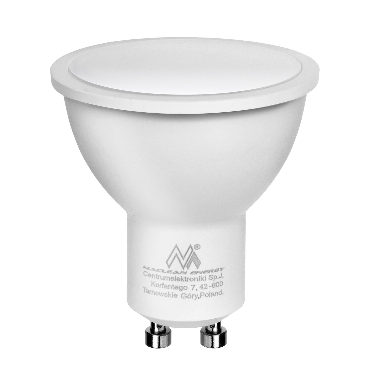 Bec LED GU10 7W Maclean Energy MCE437 WW alb cald 3000K, 220-240V ~, 50 / 60Hz, 560 lumeni