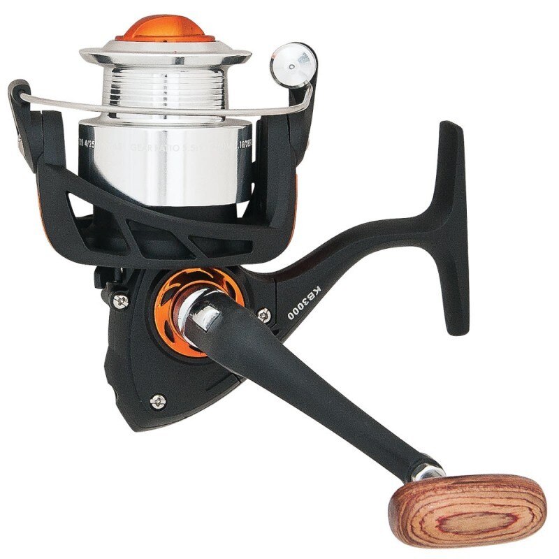 Mulineta KB3000L, 1R, destinata pescuitului la spinning/match/picker, cu frana pe fata