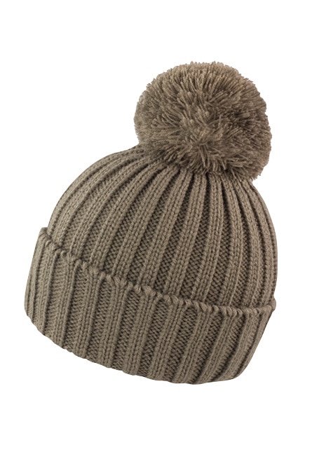 Caciula crosetata HDI QUEST, Result, gri inchis