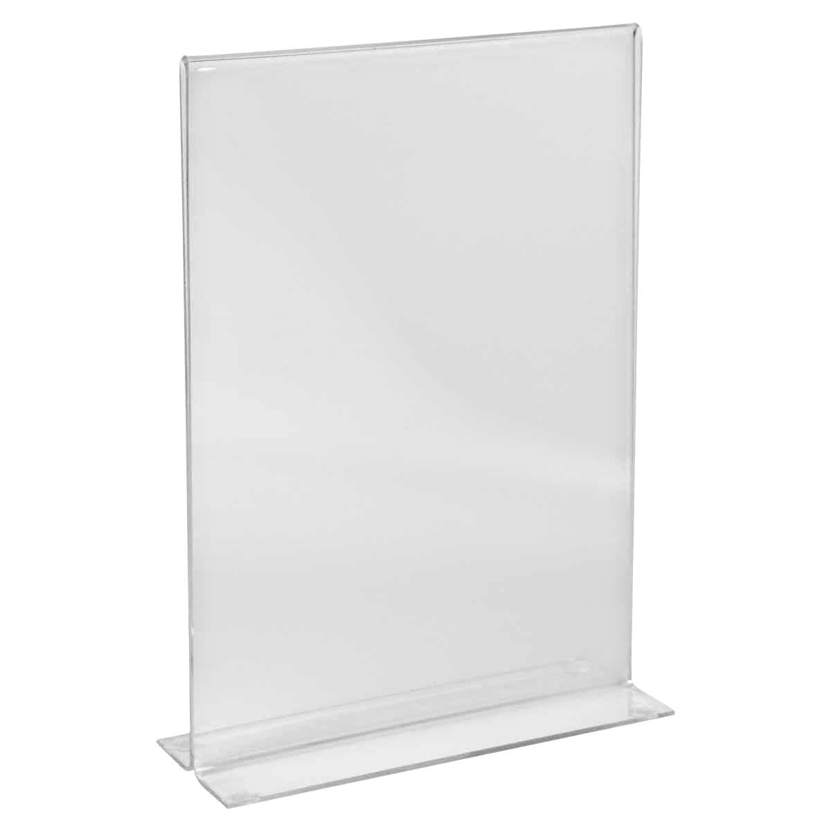 Suport meniu JJ DISPLAYS, din plastic transparent pentru birou, format A5, 5 buc/SET