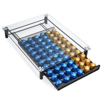 Organizator capsule Nespresso, 60 capsule, 30 x 40 x 6,5 cm, 51112.01 Organizator capsule Nespresso, 60 capsule, 30 x 40 x 6,5 cm, 51112.01