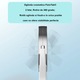 Oglinda Cosmetica FizioTab®, Iluminata Led, Dimabila, 2 Fete, Marire 10X, Baterii si Cablu USB Incluse
