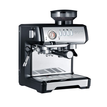 Espressor programabil Graef, ESM802 Milegra, functie rasnire, ceai si espresso, functie pre-infuzare, butoane pentru espresso simplu sau dublu, sistem thermoblock, presiune 15 bar, 11 trepte de macinare, capacitate 2.5 L, 1600 W, negru Espressor programabil Graef, ESM802 Milegra, functie rasnire, ceai si espresso, functie pre-infuzare, butoane pentru espresso simplu sau dublu, sistem thermoblock, presiune 15 bar, 11 trepte de macinare, capacitate 2.5 L, 1600 W, negru
