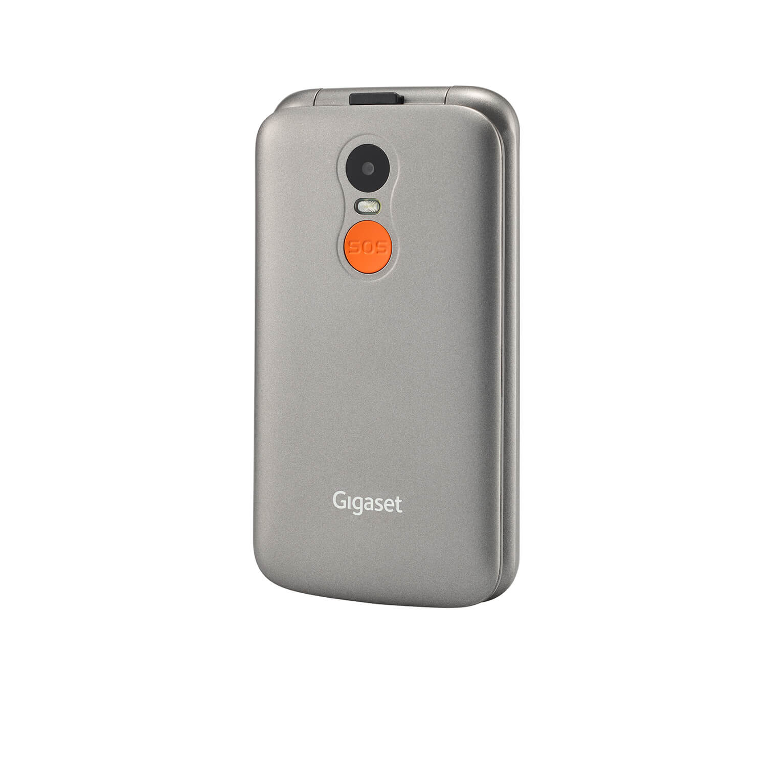 Telefon mobil, Gigaset, GL590 independent de card, SIM dual, Argintiu titan