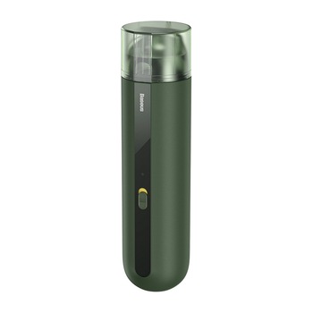 Aspirator auto Baseus Capsule Mini A2, Verde, Wireless, Putere 70 W, Timp de lucru 20 min, Incarcare Type-C Aspirator auto Baseus Capsule Mini A2, Verde, Wireless, Putere 70 W, Timp de lucru 20 min, Incarcare Type-C