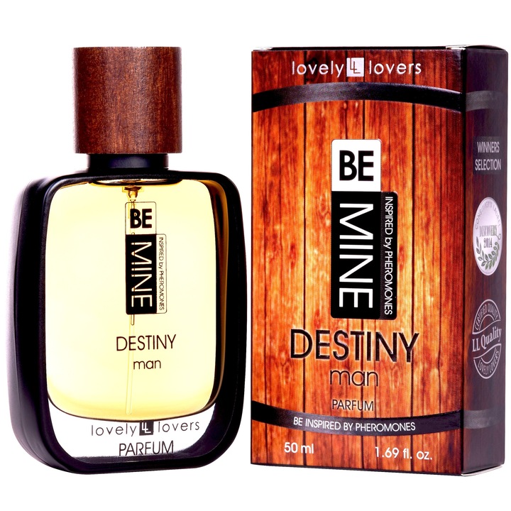 BeMINE DESTINY parfüm, Prémium, feromonokkal, férfiaknak, tiszta esszencia, 50ml