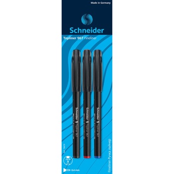 Liner Schneider 967, asortat, 3 buc Liner Schneider 967, asortat, 3 buc