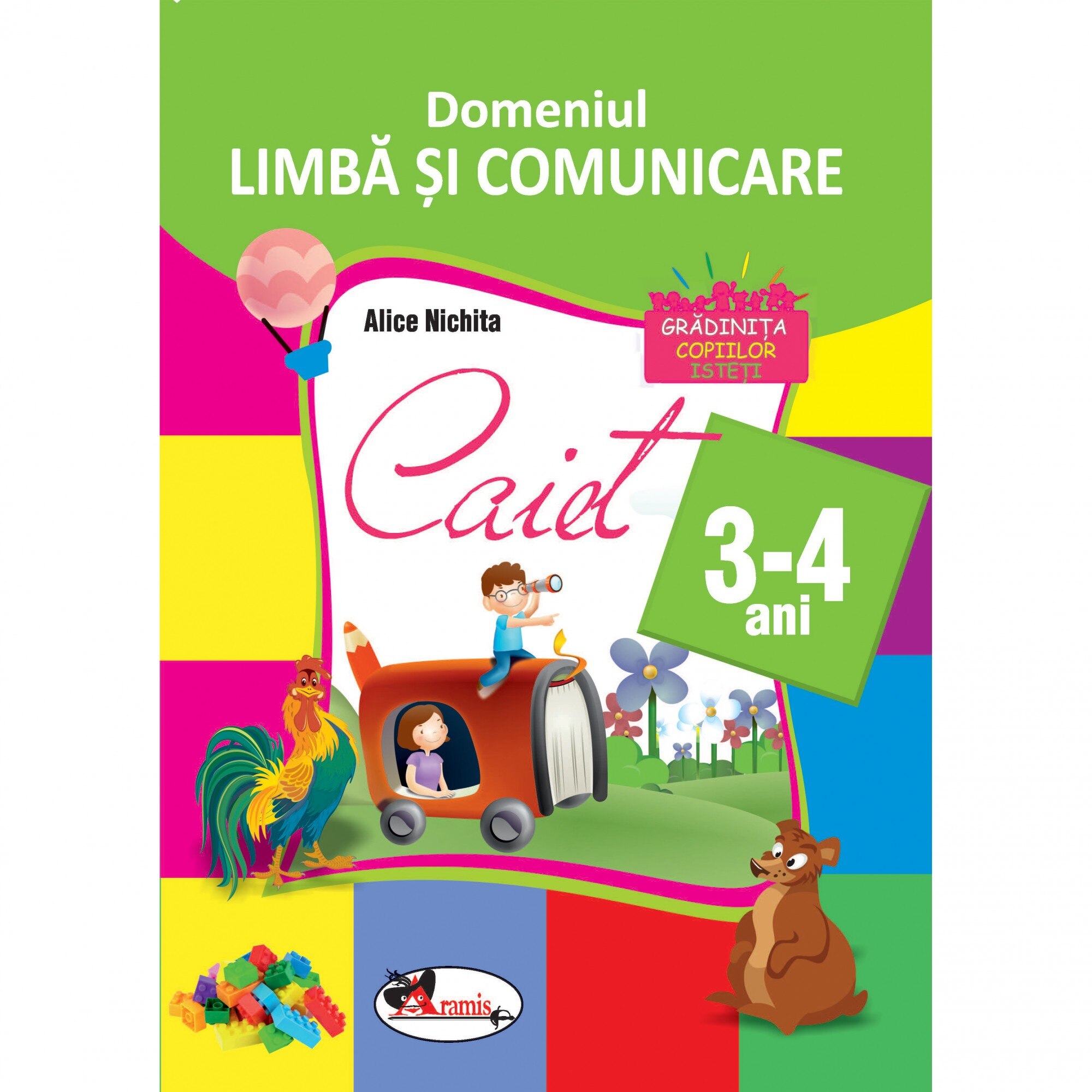 Limba si comunicare. Caiet pentru 3-4 ani