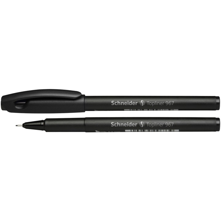 Liner Schneider 967, 0.4 mm, Negru