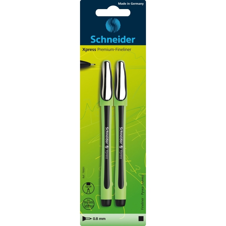 Fineliner Schneider Xpress, 0.8 mm, Negru