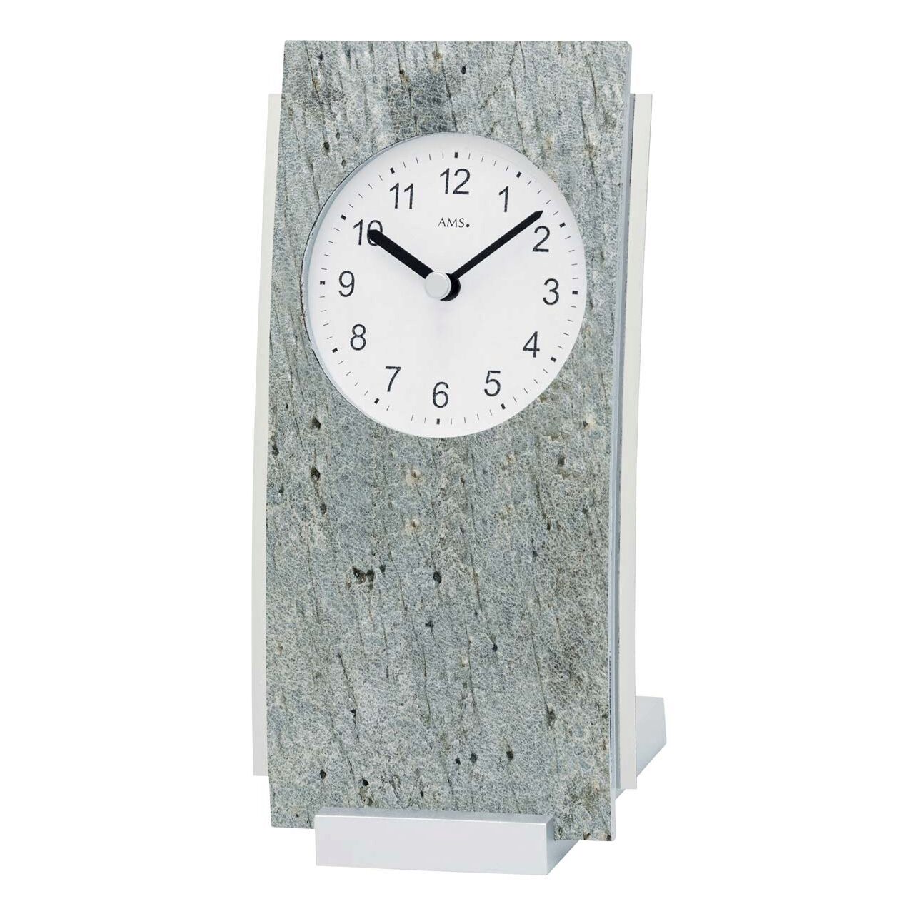 Ceas de masa AMS 1154, Quartz, Gri, Analogic, Modern