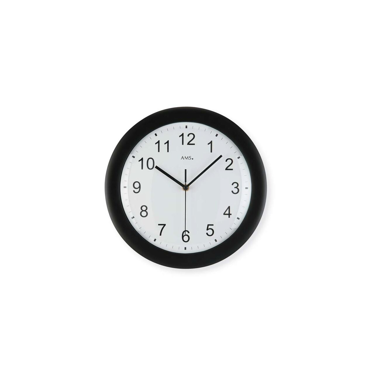 Ceas de perete AMS 5935, Quartz, Alb, Analogic, Modern