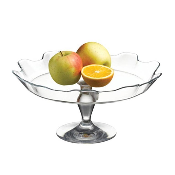 Pasabahce Splash 64532 talpas tortatál 32 cm, átlátszó