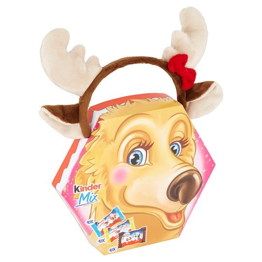 Mix de ciocolata cu bentita ren 167g Kinder