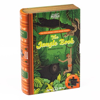 Puzzle - Jigsaw Library, The Jungle Book, 252 piese Puzzle - Jigsaw Library, The Jungle Book, 252 piese